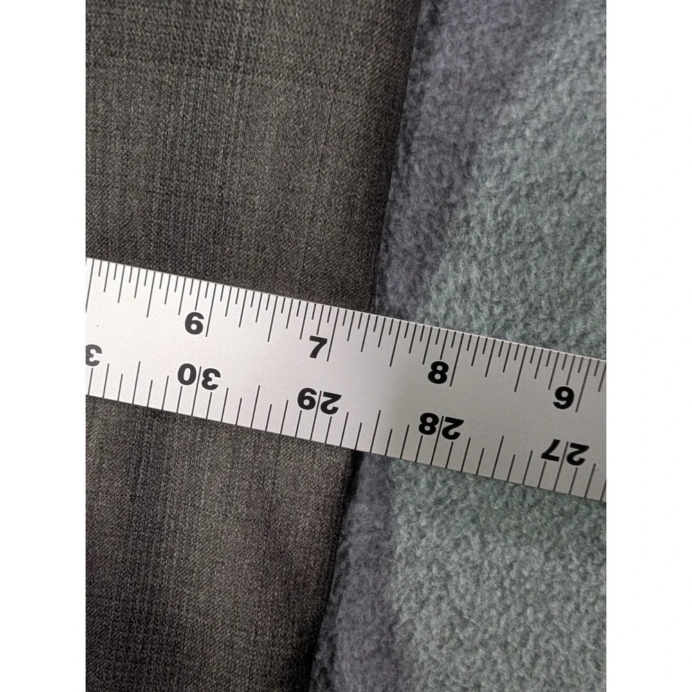 Joseph Abboud Men's 48R Gray Wool Blazer NWT Made USA Marzotto Super 120s Plaid